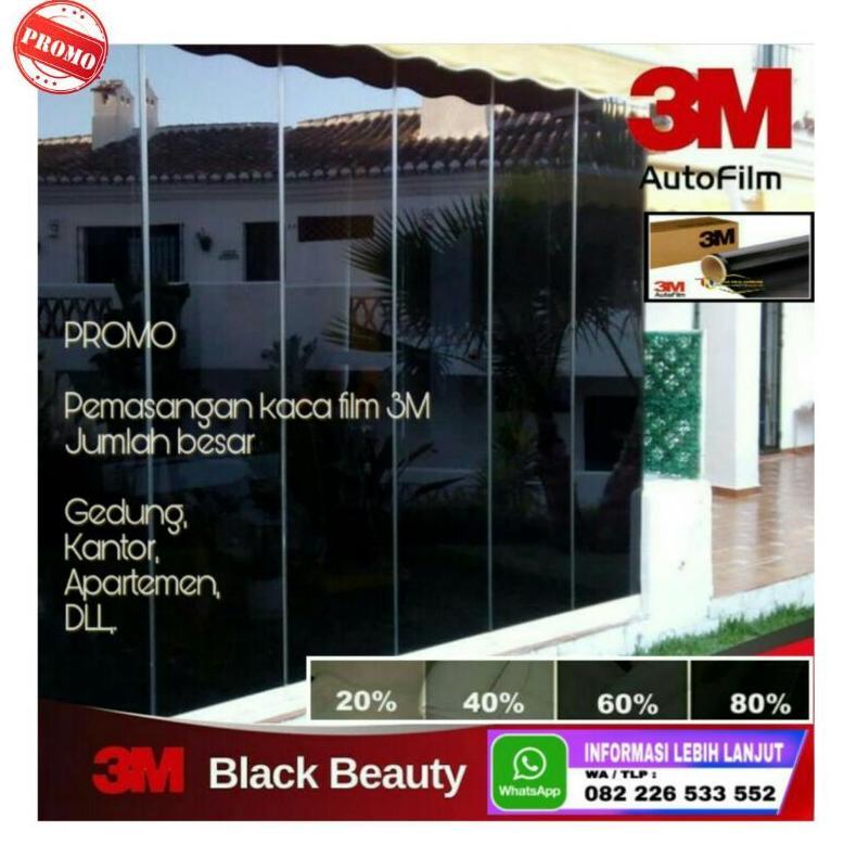 big sale kaca film 3m/kaca film mobil 3m/black beauty/kaca film hitam/promo kaca film 3m type black 
