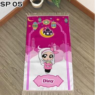 Sajadah anak printing bagus best seller tiktokshop murah berkualitas tebal lembut halus premium aest