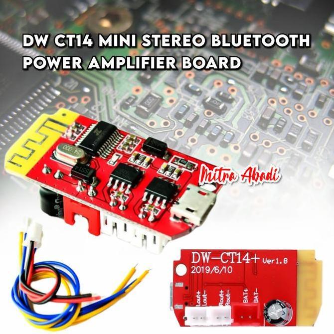 Nach- Dw-Ct14 Mini Stereo Bluetooth Power Amplifier Board