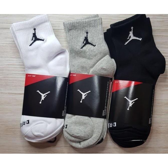 Tarmijahseller - Kaos Kaki Air Jordan Aj Dry Fit Medium Cutting