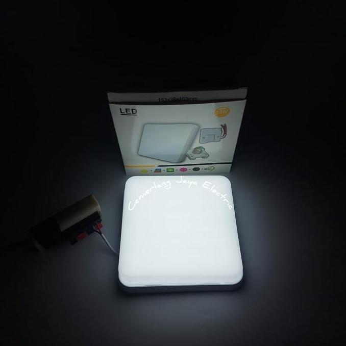 Forward- Lampu Plafon Baret Led Kotak 24W 220V Cahaya Putih, 6500K