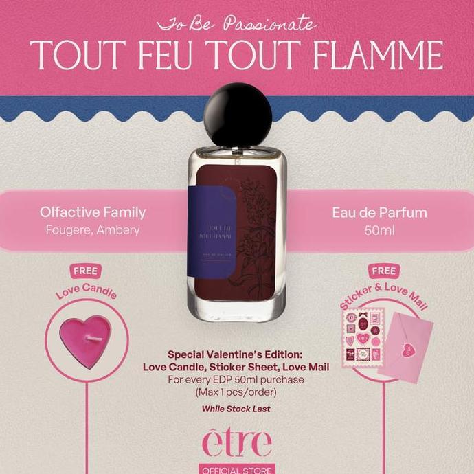 Cod,Bisa- Etre Parfums - Tout Feu Tout Flamme (Eau De Parfum / 50Ml) Perfume