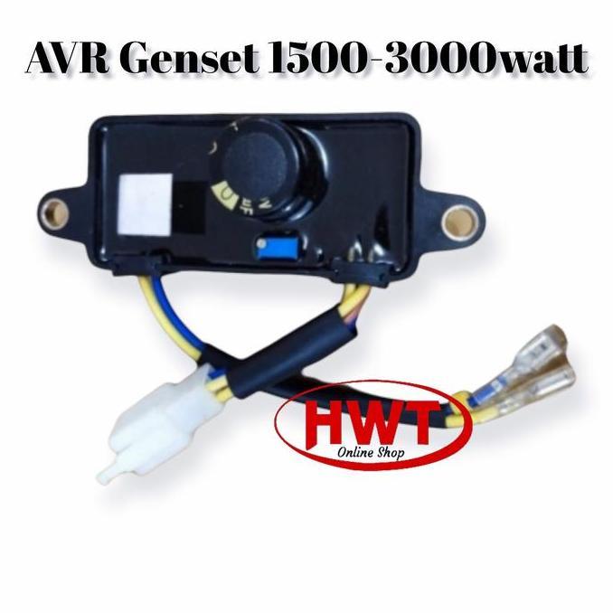 AVR GENSET KOTAK 1000WATT - 3000WATT READY