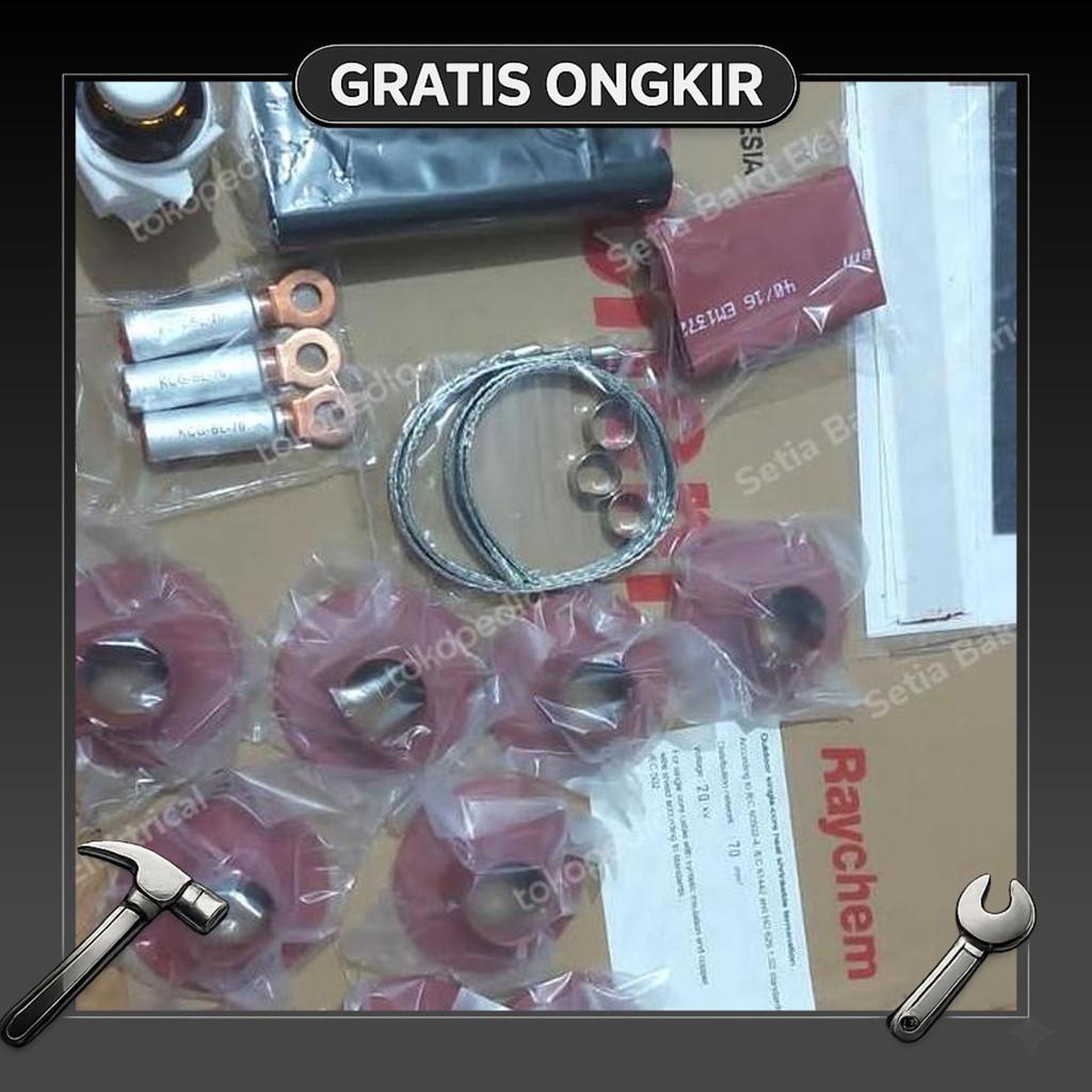 Terminasi Raychem Outdoor 1X70Mm 20Kv + Skun Komplit Raychem