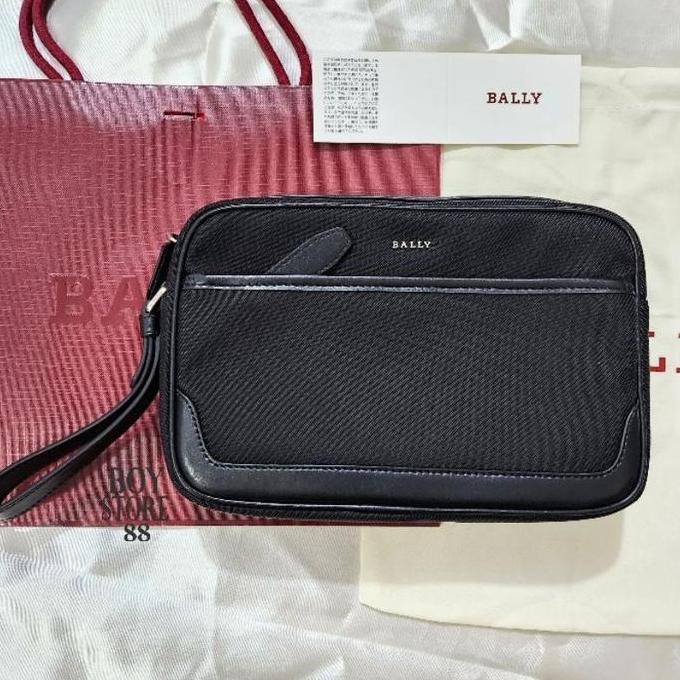 Clutch Pria Clutch Bally Pouch Caliros Bag In Fullback For Men Original