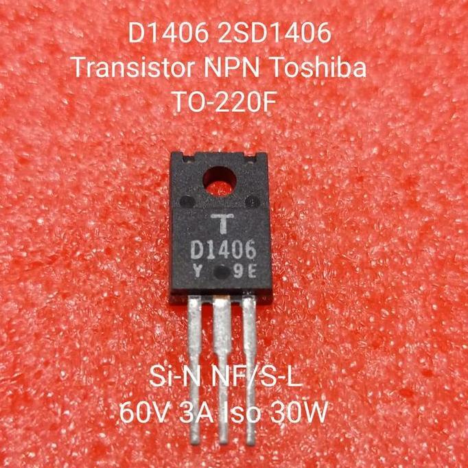 Ready D1406 2SD1406 transistor NPN Toshiba