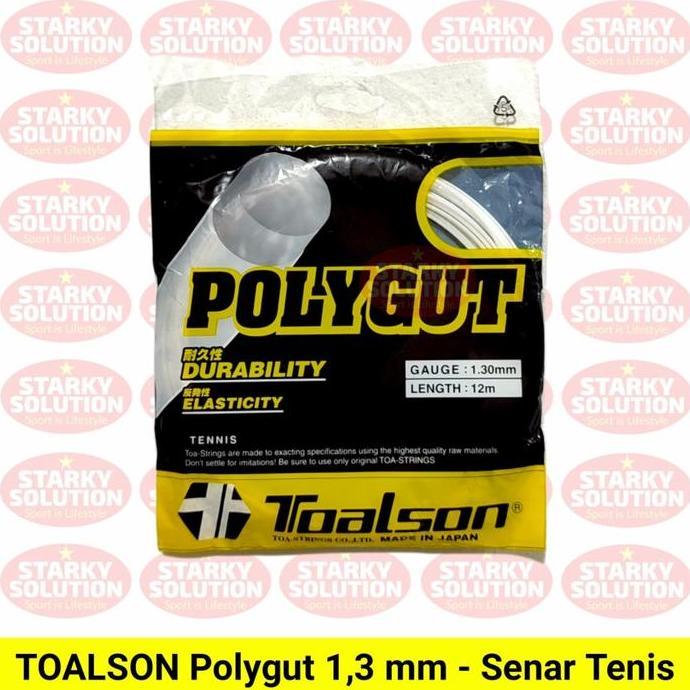 TERLARIS SENAR RAKET TENIS TOALSON POLYGUT ORINAL