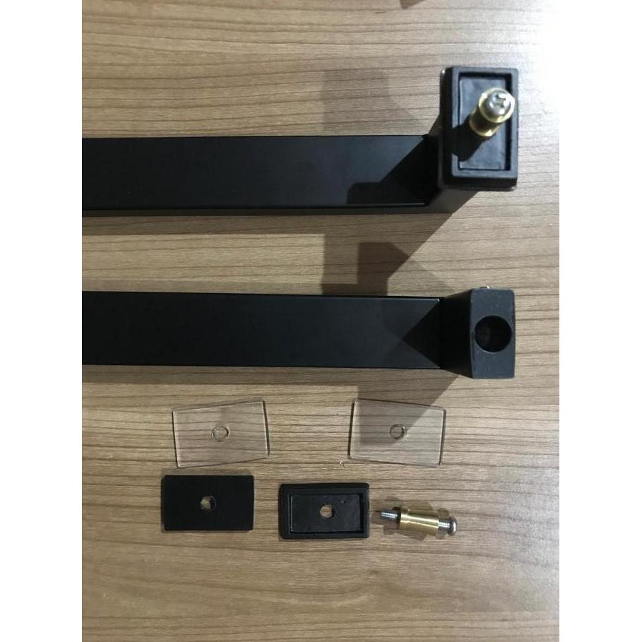 PULL HANDLE SQ PH 801 30X15X350X365 BLACK Handle Pintu Minimalis