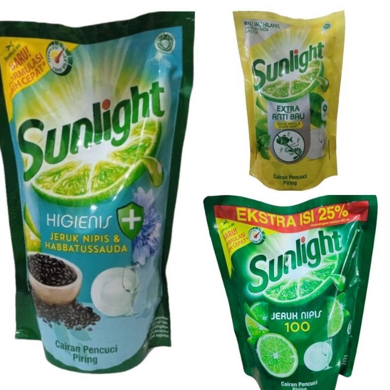 Sunlight Sabun Pencuci Piring 1000ml. 910ml & 755ml. 650ml !! (Free Gift)