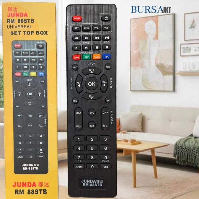 JAOPMAM REMOTE STB UNIVERSAL JUNDA RM 88TB ( MATRIX TANAKA XTREAMER) PROTOK