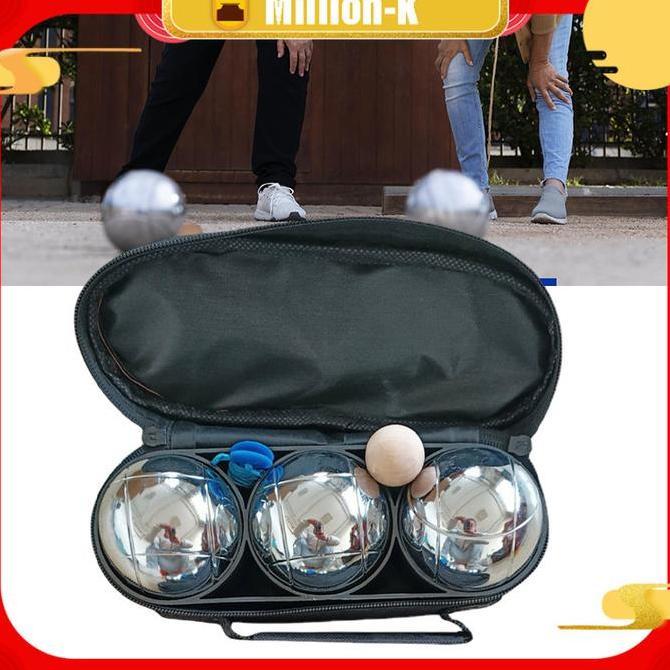 TRIESON 3Pcs/Set Bola Petanque Obut Match / Petanque Boules / Alat Olahraga Petanque PROTOK
