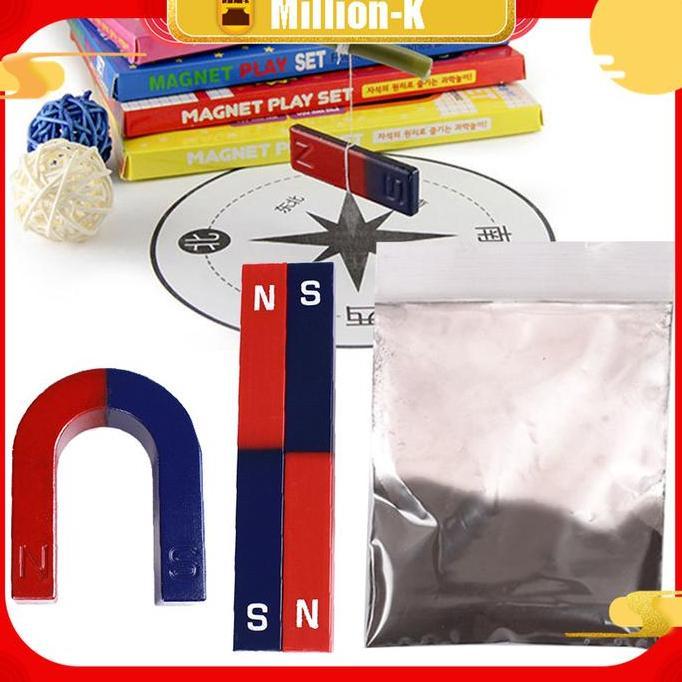 ICHENGO 1set Magnet Set V Tec Besar/Magnet U Dan Batang PROTOK