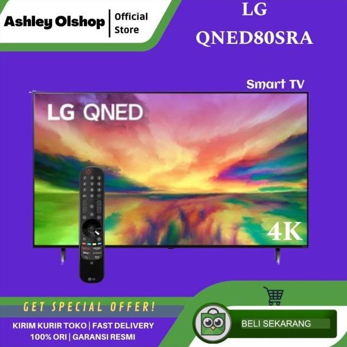 TERLARIS TV LG QNED80 UHD 86 INCH LG 86QNED80 LG 86QNED80SRA 4K SMART TV QNED
