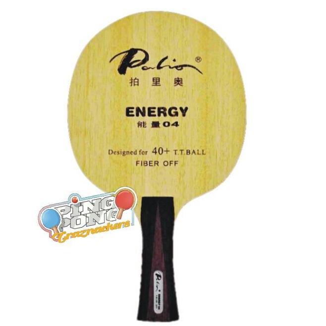 TERMURAH - Palio Energy 04 - Kayu Bet Tenis Meja Palio Offensive Carbon Fiber