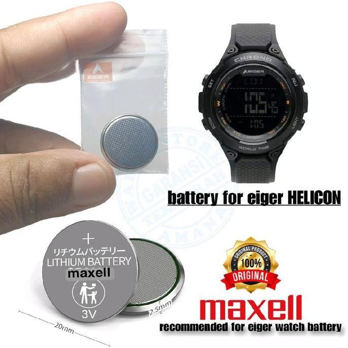Baterai Jam Tangan Eiger Helicon Asli Battery Pengganti - Watch