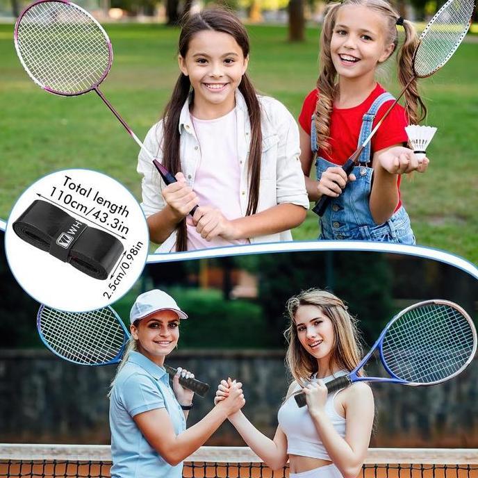 TERLARIS 2PCS ENNIS OVERGRIP TENIS GRIP RAKET TENIS WILSON OVERGRIP TENNIS OVERGRIP TENIS GRIP WILSO