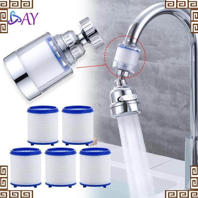 VIVIJEE Filter Air /Filter Kran Air/Penjernih Kran Air/Kran Cuci Piring PROTOK