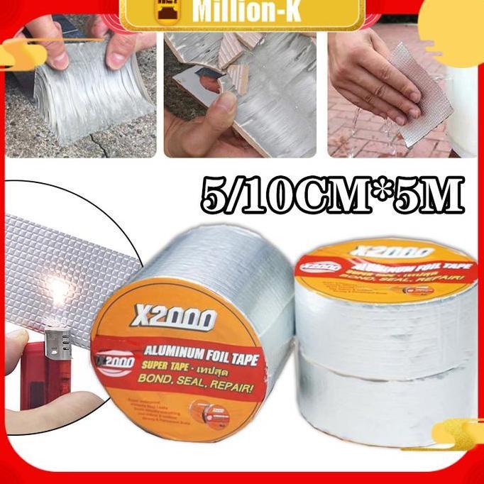 ZHURATMI 5m Lakban Super Kuat X2000 / Super Tape X2000 / Lakban Anti Bacor Super Lengket Super Water