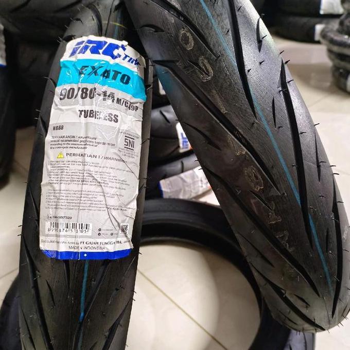 Ban Depan Motor Matic IRC Exato 90/80 Ring14 Tubeless