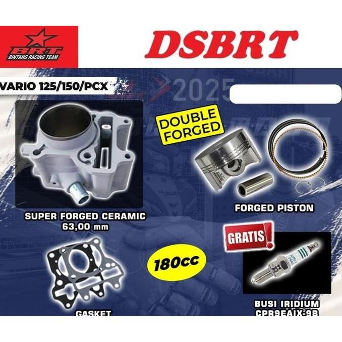 Blok Ceramic BRT 63 VARIO 125 VARIO 150 PCX 150 ADV 150 Keramik 63mm 180CC