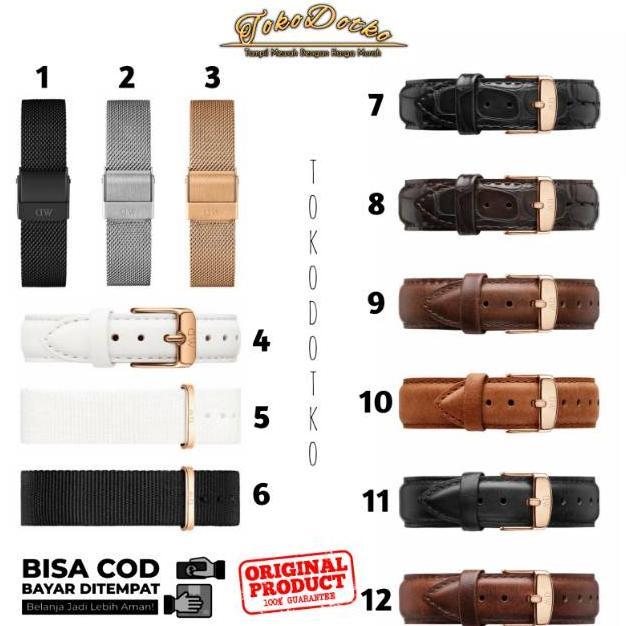 Strap Dw Tali Jam Tangan Original aksesoris jam