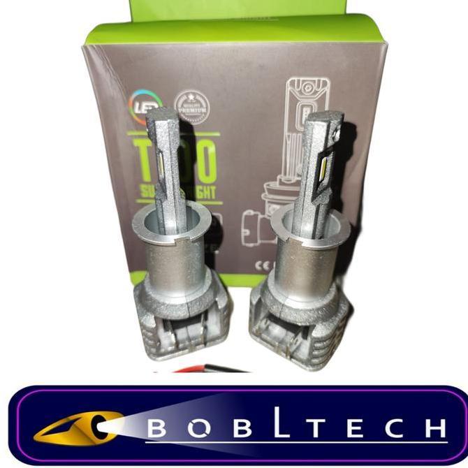 Bobltech Lampu Led H1 H3 8000Lm T100 30W / 60W Super Bright Mobil Motor Car