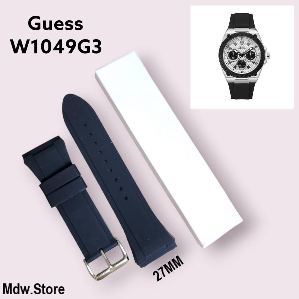 Tali Jam Tangan Guess Rubber Strap Pria W1049G2 W1049G3 W1049G6 W1048G2 aksesoris jam