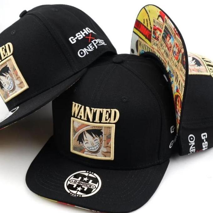 topi snapback One Piece G-Shock / One Piece cap original import / hat