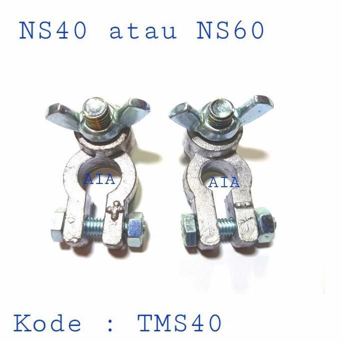 KEPALA AKI MOBIL NS40/ 60 KEPALA BATTERY MOBIL NS40 KEPALA AKI TIMAH. FREE ONGKIR