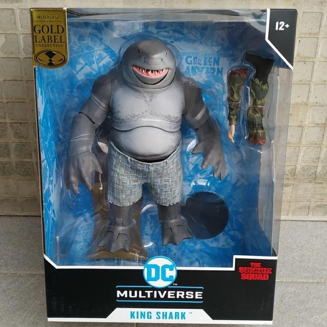 MCFARLANE TOYS DC MULTIVERSE SUICIDE SQUAD KING SHARK GOLD LABEL