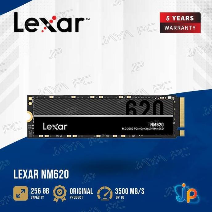 Four- Lexar Nm620 M.2 Pcie Gen3 Nvme 2280 256Gb - Ssd Nm 620 M2 256 Gb