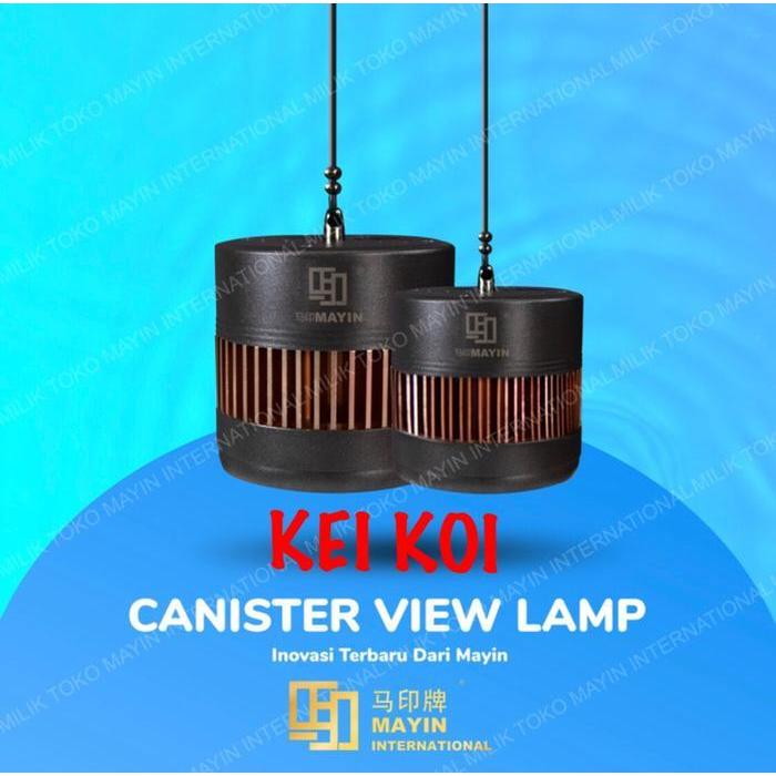 LAMPU LED MAYIN CANISTER VIEW 100 WATT LAMPU SOROT AQUARIUM AQUASCAPE
