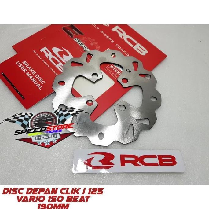 disc brake piringan cakram rcb 190mm mio beat vario scopy vario 125