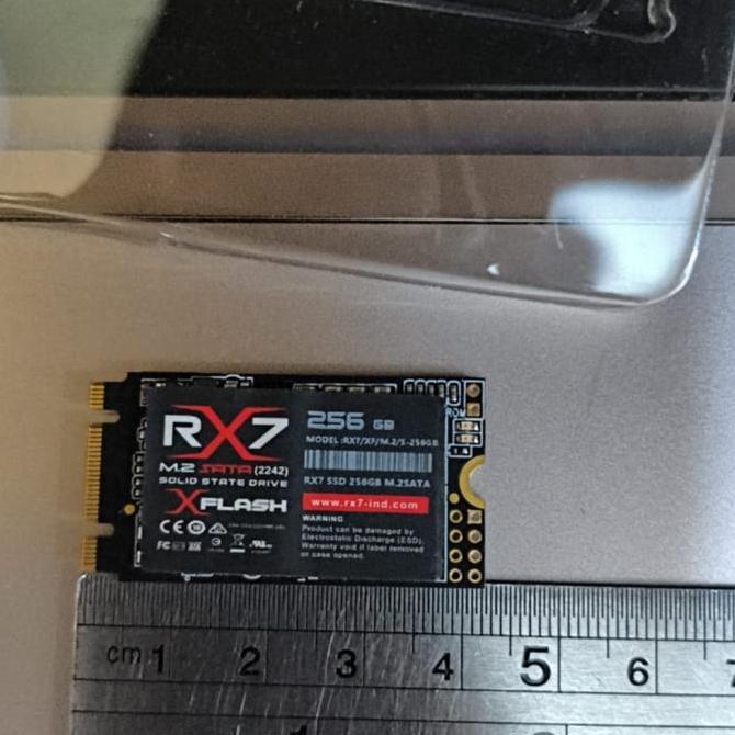 Four- Ssd Rx7 M2 Sata 256Gb 2242 M.2 Sata / M2Sata Garansi Resmi 3 Tahun