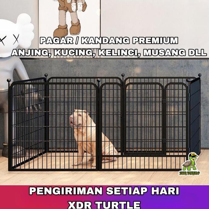 Effort- Kandang Anjing Kucing Premium Besar Pagar Anjing Dog Fence Kuat Kokoh
