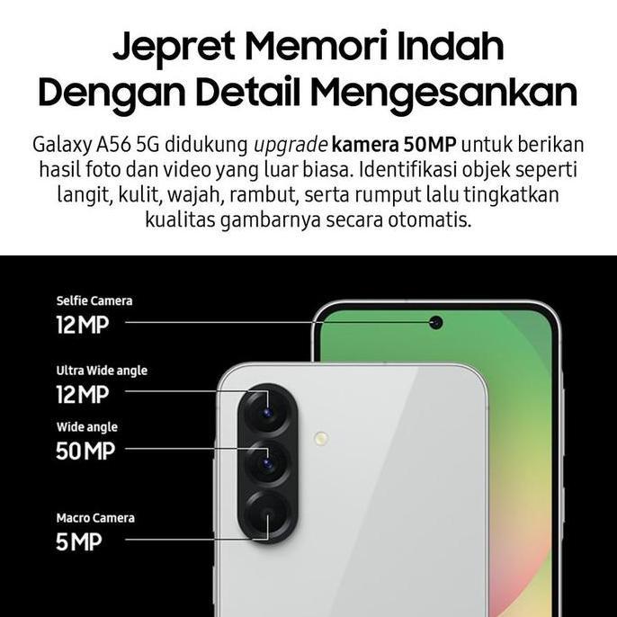 Ss1Qo0Fjc1 - Samsung Galaxy A56 5G, Original, Kamera 50 Mp - 8/256Gb 12/256Gb Original, Garansi Sein