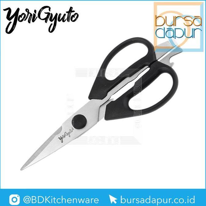 Yori Gyuto Scissors / Gunting Full Stainless Steel + Gagang Nylon