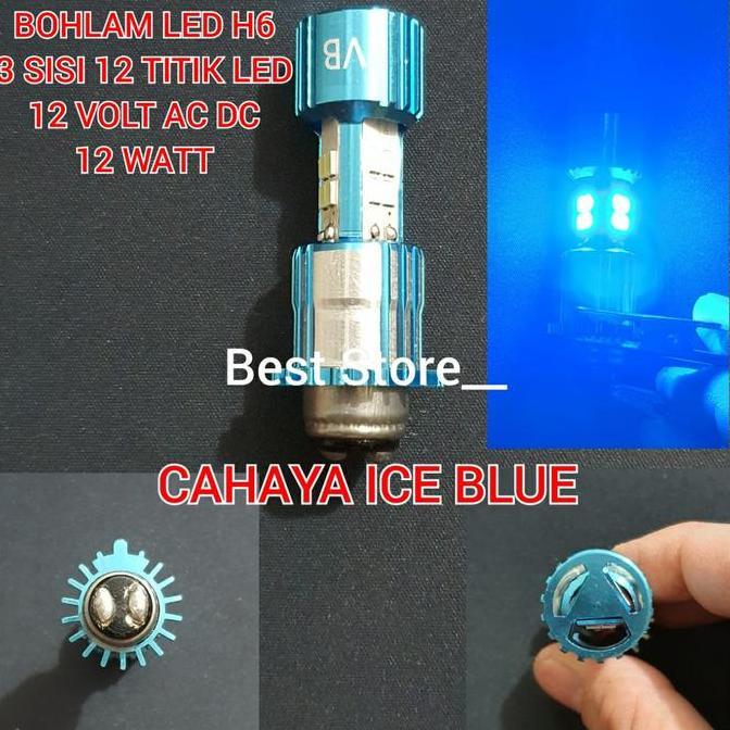 TERLARIS BOHLAM LED 3 SISI 12 TITIK LED 12 V AC DC 12 WATT