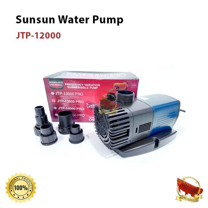 Pompa Air Sunsun JTP 12000 Series Pompa Celup Low Watt aquarium kolam
