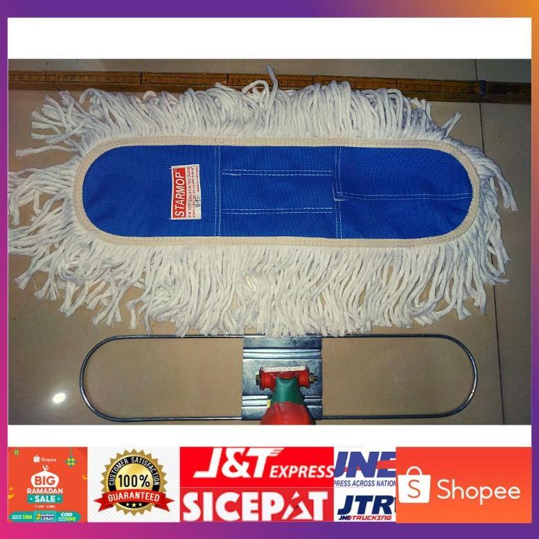 ELVIQUE REFIL STARMOP / LOBBY DUSTER U45-U60-U80 BIRU ATAU PUTIH | HANYA KAIN PEL SAJA MURAH