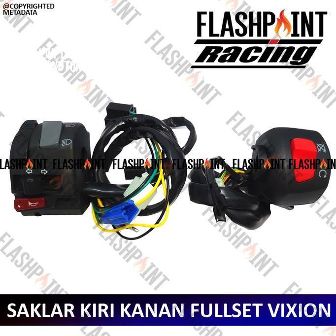 TERLARIS SAKLAR KIRI KANAN FULLSET VIXION VIKSON VIKSION PIKSON PIXON LAMA NEW OLD SEIN SEN KLAKSON 