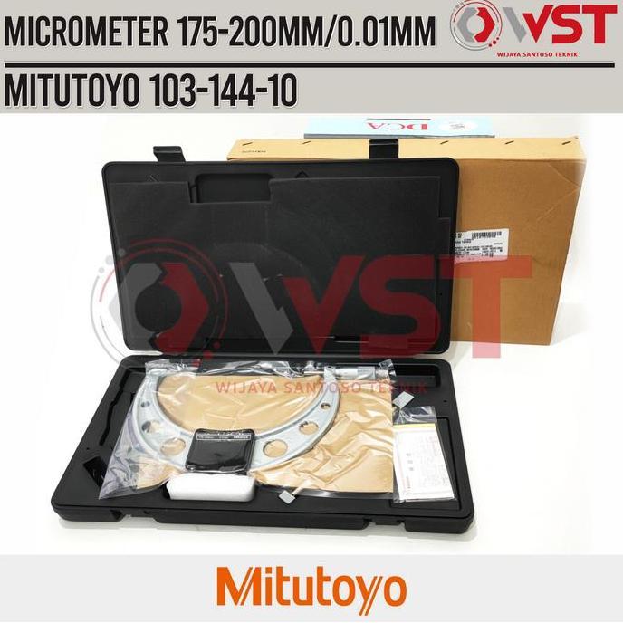 Mitutoyo 103-144-10 Micrometer 175-200mm 0.01mm / 175-200 mm