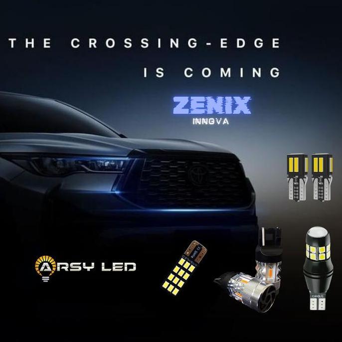 Arsy Led Lampu Plafon Kabin Led Mobil Innova Zenix Hybrid Ev Super Bright Car