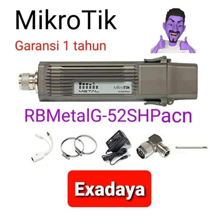 TERLARIS MIKROTIK RBMETALG-52SACN ACCESS POINT 2GHZ/5GHZ OUTDOOR