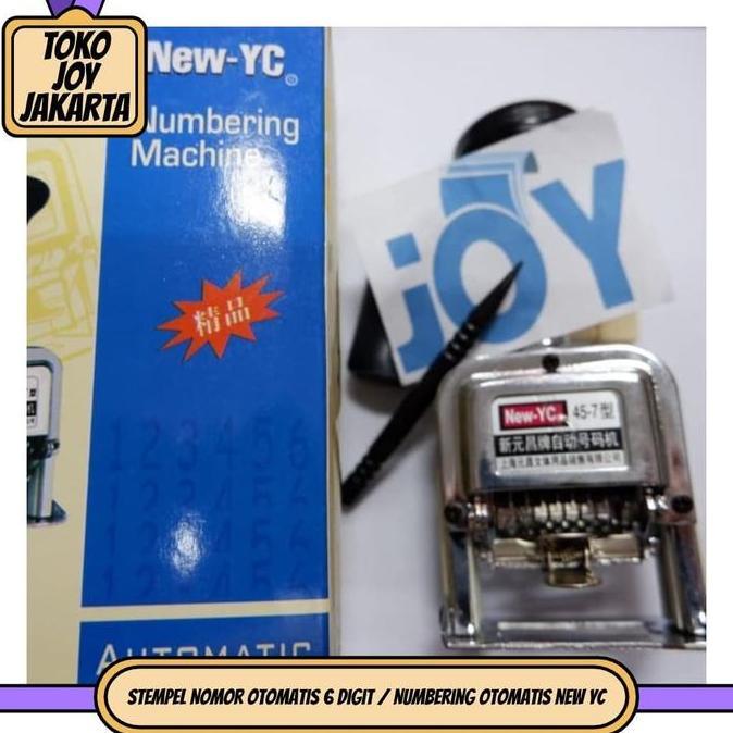 HARGA DISC - Stempel Nomor Otomatis 6 digit / Numbering Otomatis new yc