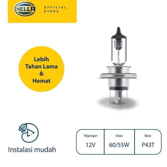 Promo Lampu Mobil APV 2007 Up H4 (2 pcs) - Bohlam Mobil Hella Diskon