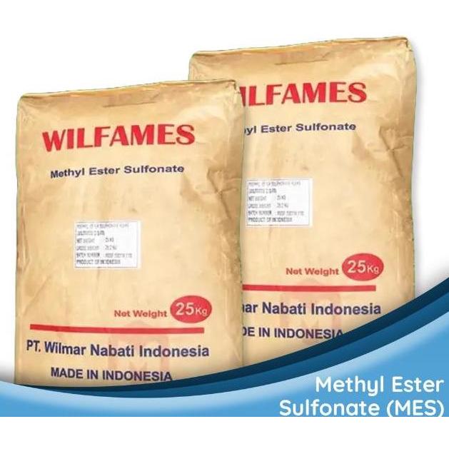 MES Nabati - Methyl Ester Sulphonate Flake 1 KG WILMAR WILFAMES 1KG