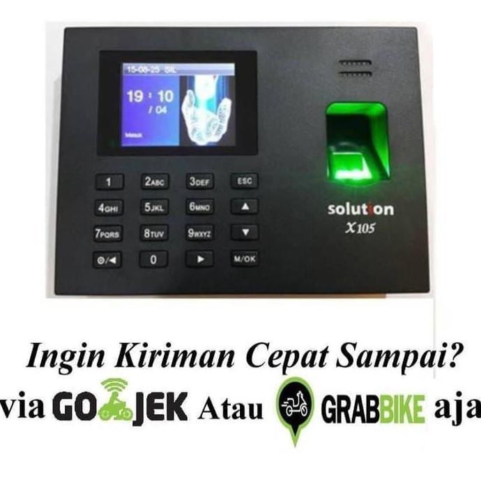 Mesin Absen Fingerprint Solution X105
