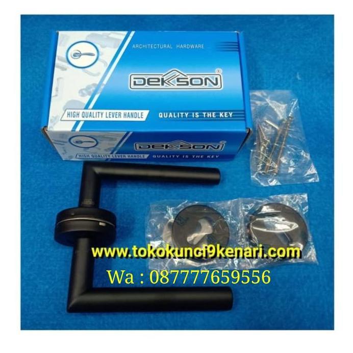 Handle Pintu DEKSON HITAM SIKU L / LHTR 019 DEKSON BLACK