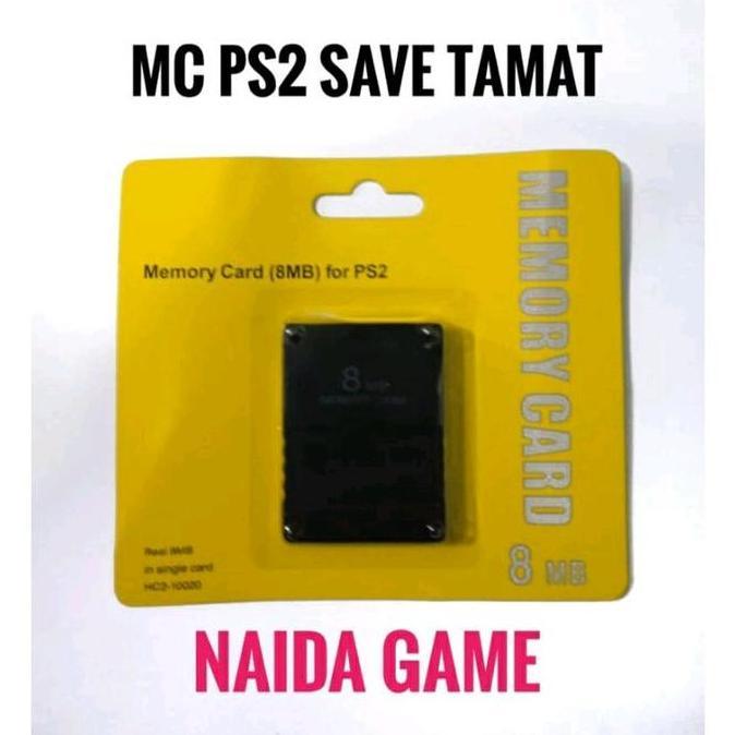 MC PS2 8MB SAVE TAMAT / MC SAVE TAMAT PS2